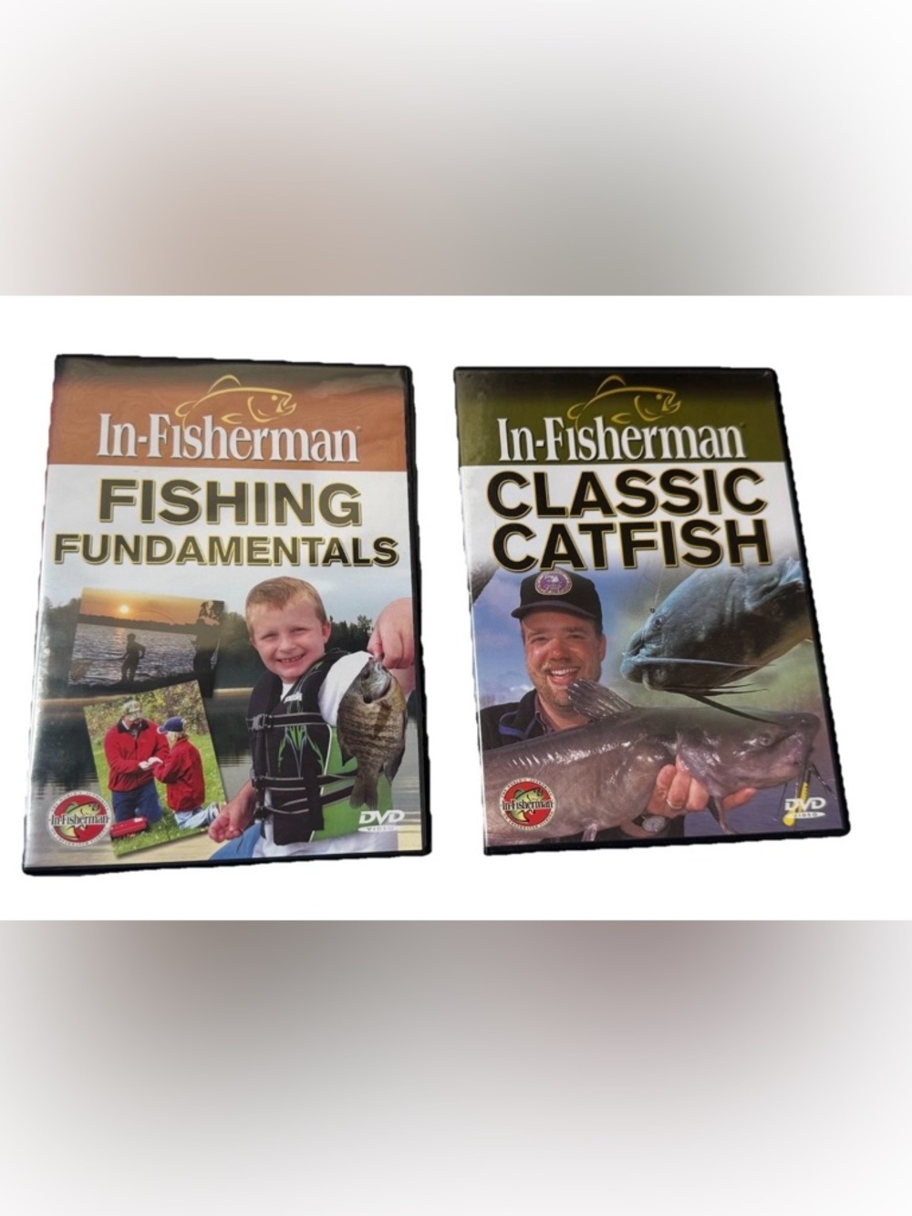 Fishing Fundamentals & Classic Catfish DVD Set -by In Fisrherman 2 DVD’s